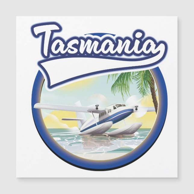 Logótipo do viagem da Tasmania (Frente)