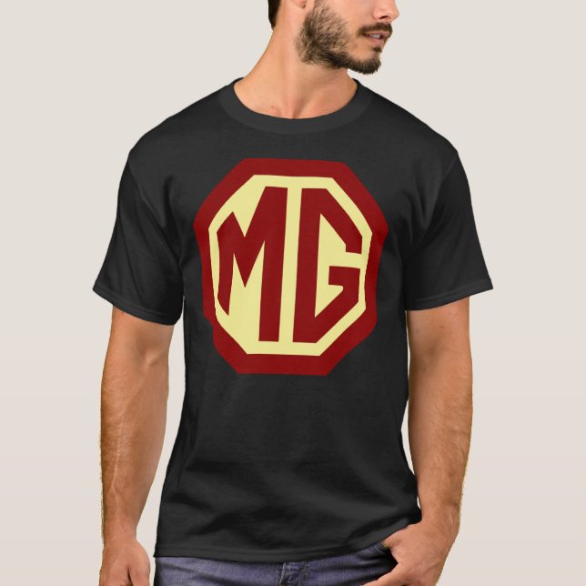 Logótipo dos carros clássicos mg T-Shirt clássico (Frente)