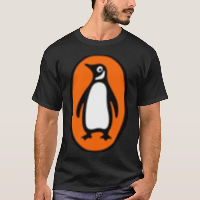 Logotipo dos Livros Pinguins Essencial T-Shirt (Frente)