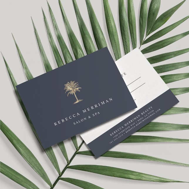 Logotipo Dourado da árvore de palma | Certificado  (Criador carregado)