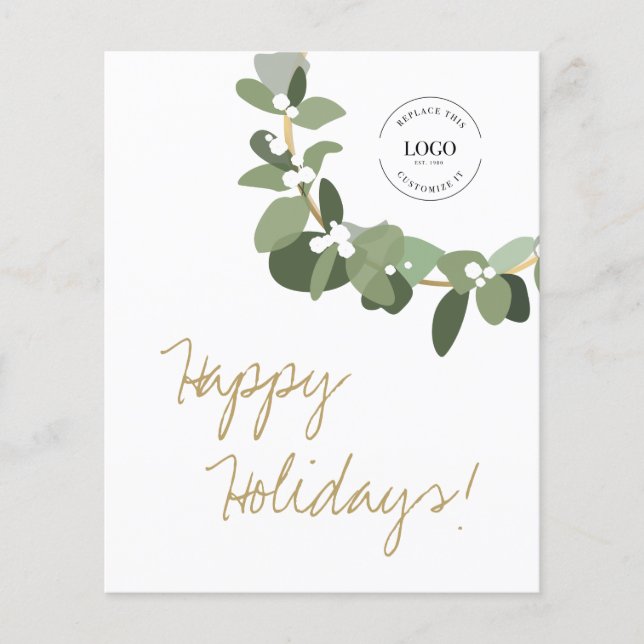 Logotipo Dourado preto no Natal do Orçamento (Frente)