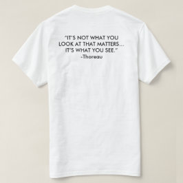 Logotipo e cota de T-Shirt Palco Cape May em Branc