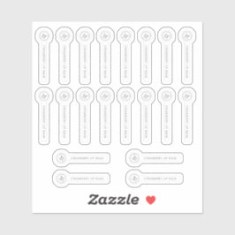 Logotipo e etiqueta de texto do Selo de Segurança 