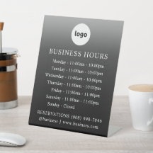 LOGOTIPO E Horas de Negócios | Gradiente | Sinal p