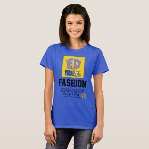 Logotipo e QR-Code EDT Fashion T-shirt
