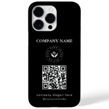 Logotipo editável de estilista moderna | qr código