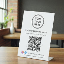Logotipo Empresarial Crie Seu Código QR Mídia Soci