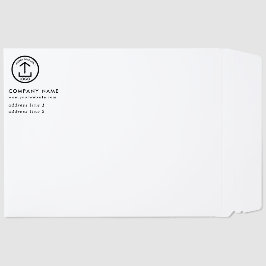 Logotipo Empresarial Minimalista Mínimo Branco