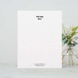 Logotipo Empresarial Profissional Papel Timbrado S