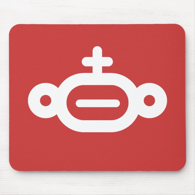 Logotipo estrangeiro urbano Mousepad (Frente)