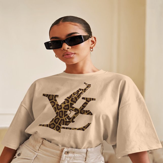 Logotipo exclusivo do Designer de Lúxia da Camisa  (Luxury  Leopard Designer Shirt, Sweatshirt, Hoodie & T-Shirt Men  Women unique Fashion gift for her)