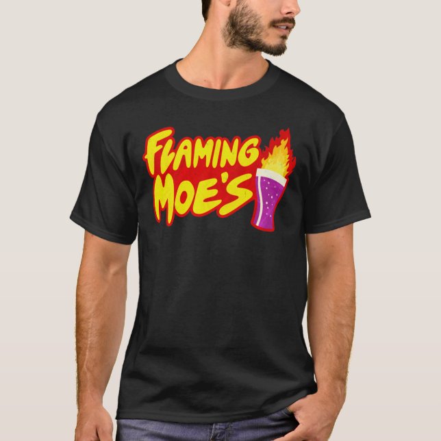 Logotipo Flaming Moes Classic T-Shirt (Frente)