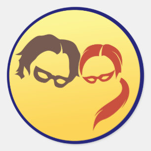 Logotipo Hero do MidnightSQL - Adesivos