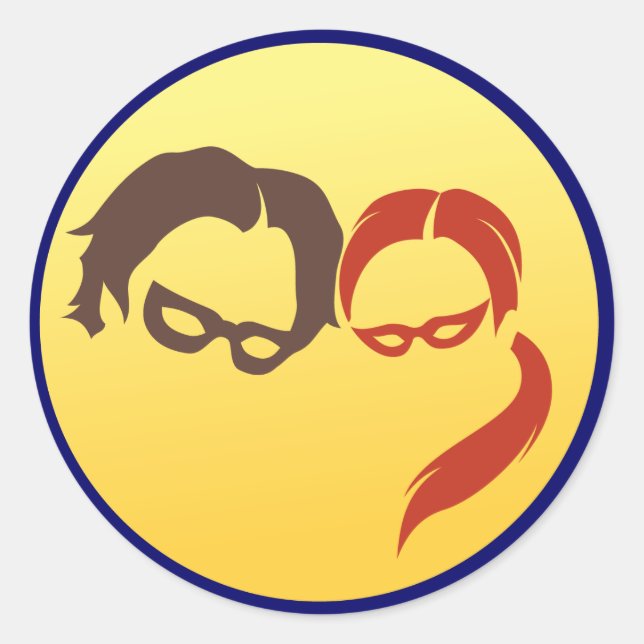 Logotipo Hero do MidnightSQL - Adesivos (Frente)