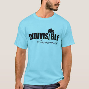Logotipo indivisível do preto do t-shirt dos