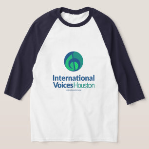 Logotipo IVH Raglan T-Shirt (Marinho)