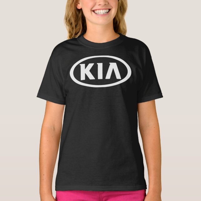Logotipo KIA. T-Shirt Clássico (Frente)