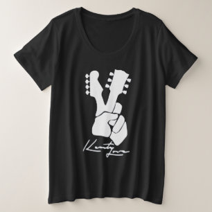 Logotipo KL Camiseta básica de tamanho superior p