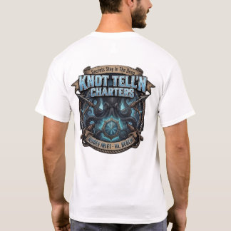 Logotipo Kraken Cristal Azul - T-Shirt