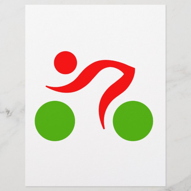 Logotipo legal de ciclismo (Frente)