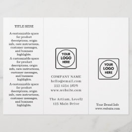Logotipo Minimalista | Marca Personalizada Simples