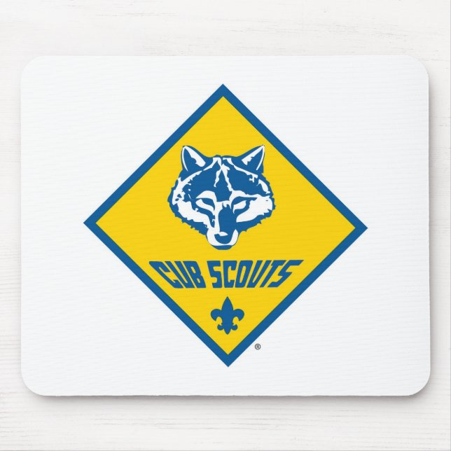 Logotipo Mousepad dos escuteiros de Cub (Frente)