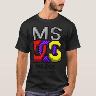 Logotipo Ms Dos Essencial T-Shirt