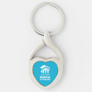 Logótipo Nashua Habitat chaveiro