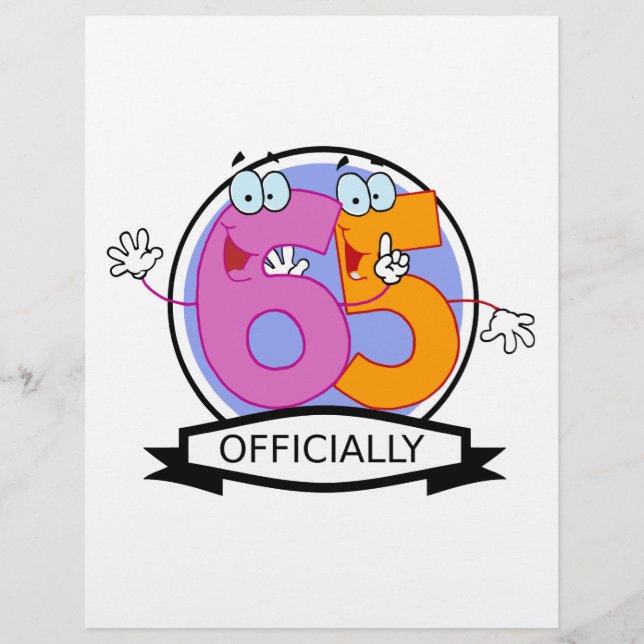 Logotipo oficial de aniversário de 65 (Frente)