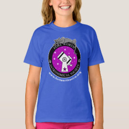 Logotipo oficial FWAS Girls Royal T-Shirt