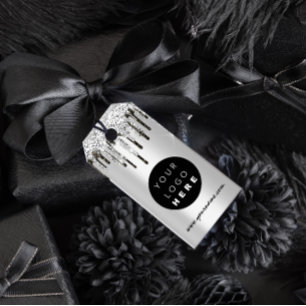 Logotipo on-line de etiquetas de preço de vestuári