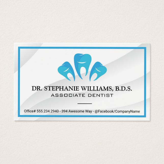 Logotipo para dentes | Dental (Frente)