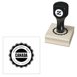 Logotipo Personalizado Carimbo de Borracha Cabo de