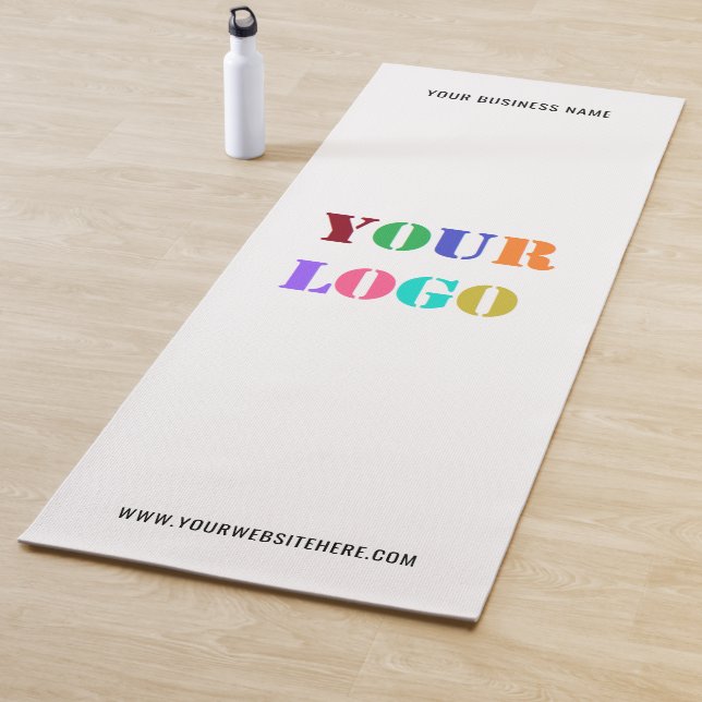 Logotipo personalizado da empresa e tapete Yoga co (In Situ)