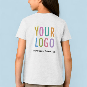 Logotipo Personalizado De Camisa Branca Para Rapar