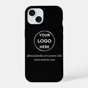 Logotipo Personalizado de Empresa Preto