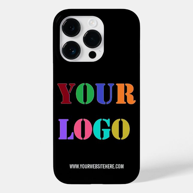 Logotipo personalizado e capas de iphone de texto  (Verso)