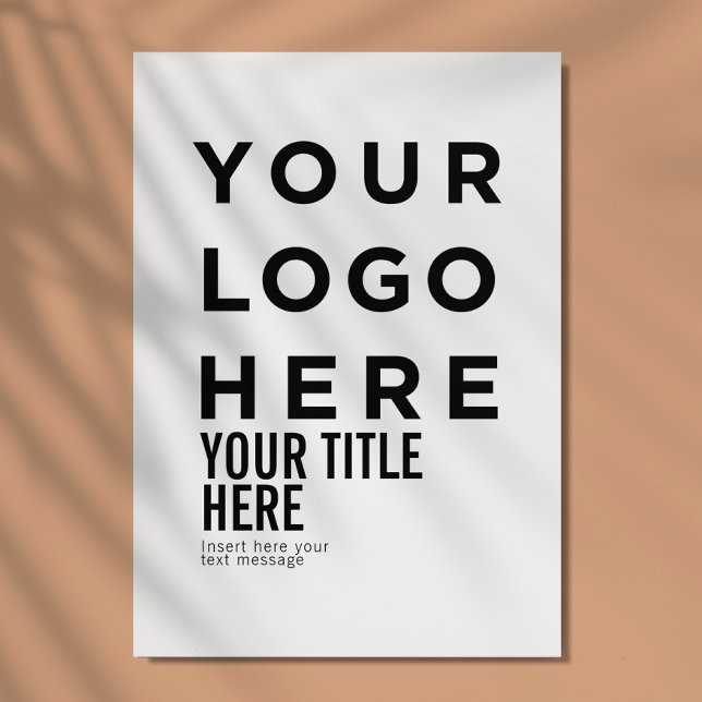 Logotipo personalizado e cartão de convite intelig (Criador carregado)