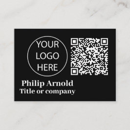 Logotipo Personalizado E Cartão de visita De Códig