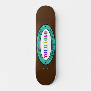 Logotipo personalizado e Modelo de skate da empres