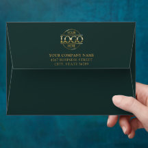 Logotipo Personalizado Empresarial Endereço de Dev