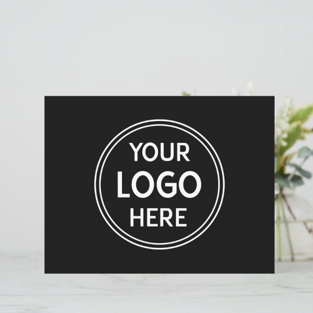 Logotipo Personalizado Feito sob Medida para Você (Em pé/Frente)