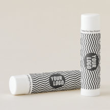 Logotipo Personalizado Marca Chevron Preto e Branc