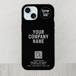 Logotipo Personalizado na Mídia Social Traseira Có