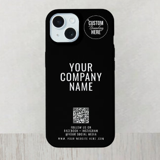 Logotipo Personalizado na Mídia Social Traseira Có