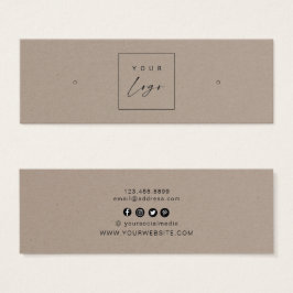 Logotipo personalizado ・ Placa de exibição de trav