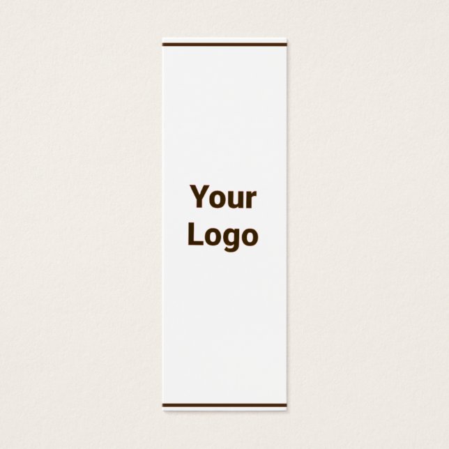 Logotipo personalizado simples e elegante aqui da  (Frente)