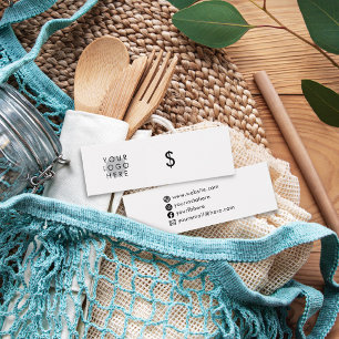 Logotipo Personalizado Simples Etiqueta de Preço 