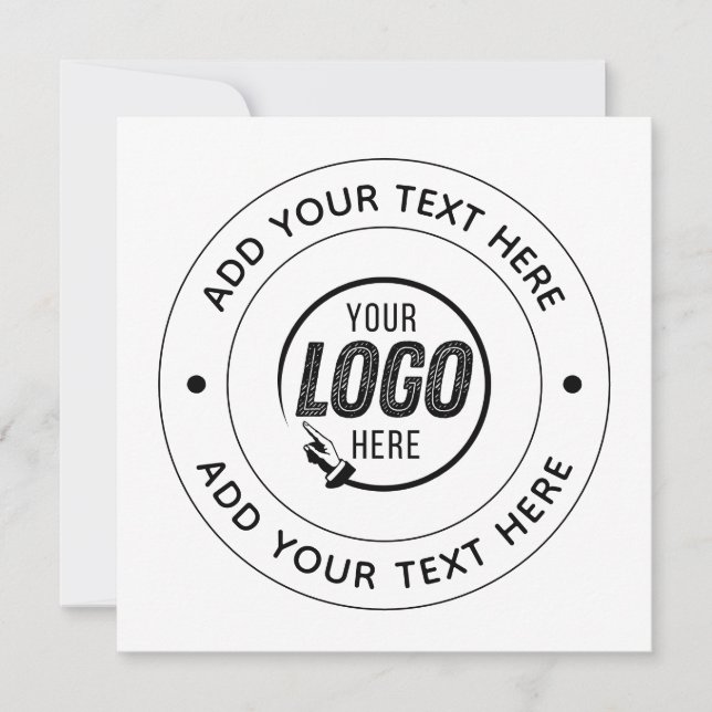 📝 Logotipo Personalizado & Texto Evento Comercial (Frente)