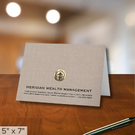 Logotipo personalizável Cartão de Nota